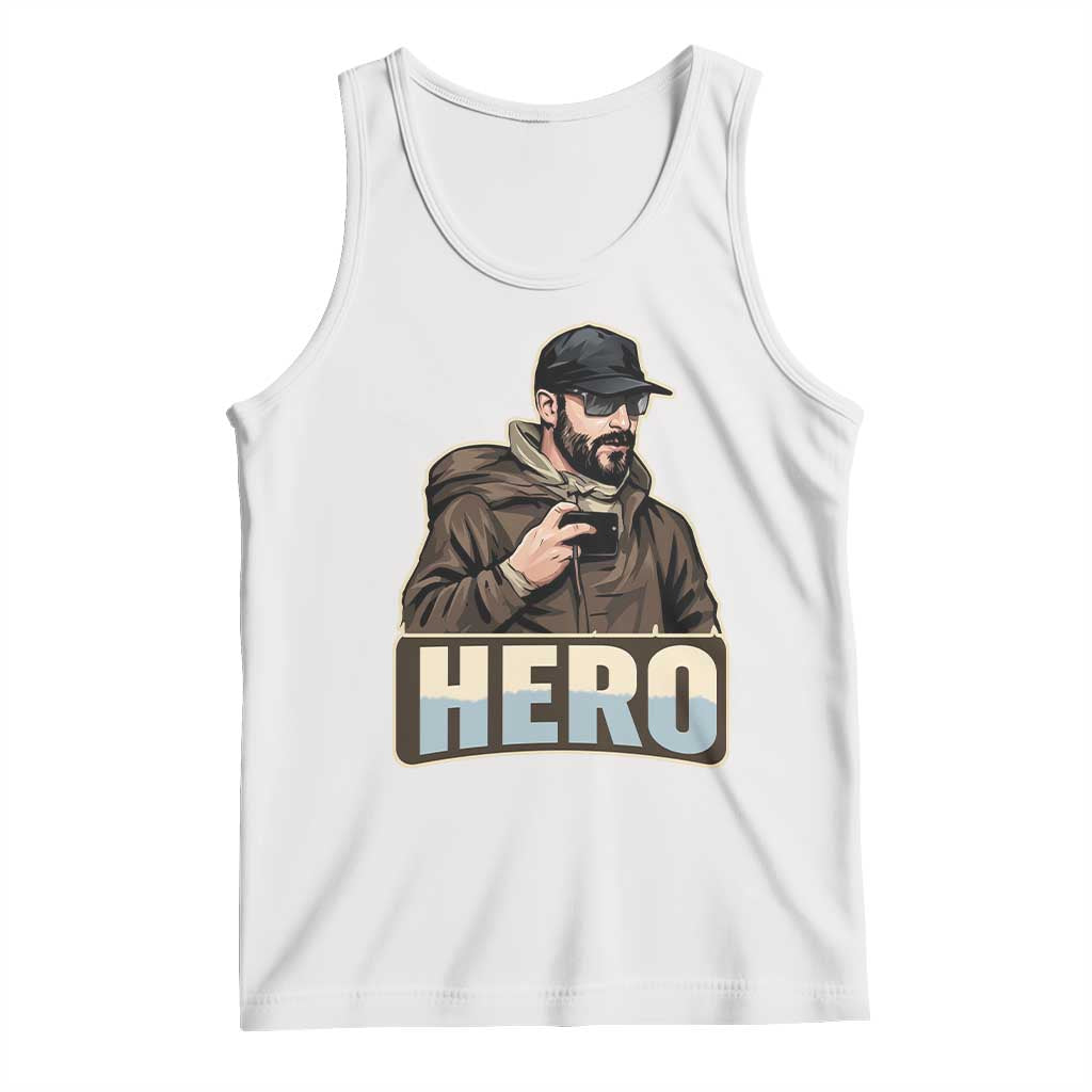 Community Hero Alex Pretti Tank Top Minneapolis Support Gift TS12 White Print Your Wear