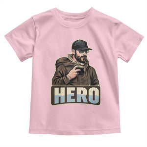 Community Hero Alex Pretti Toddler T Shirt Minneapolis Support Gift TS12 Light Pink Print Your Wear