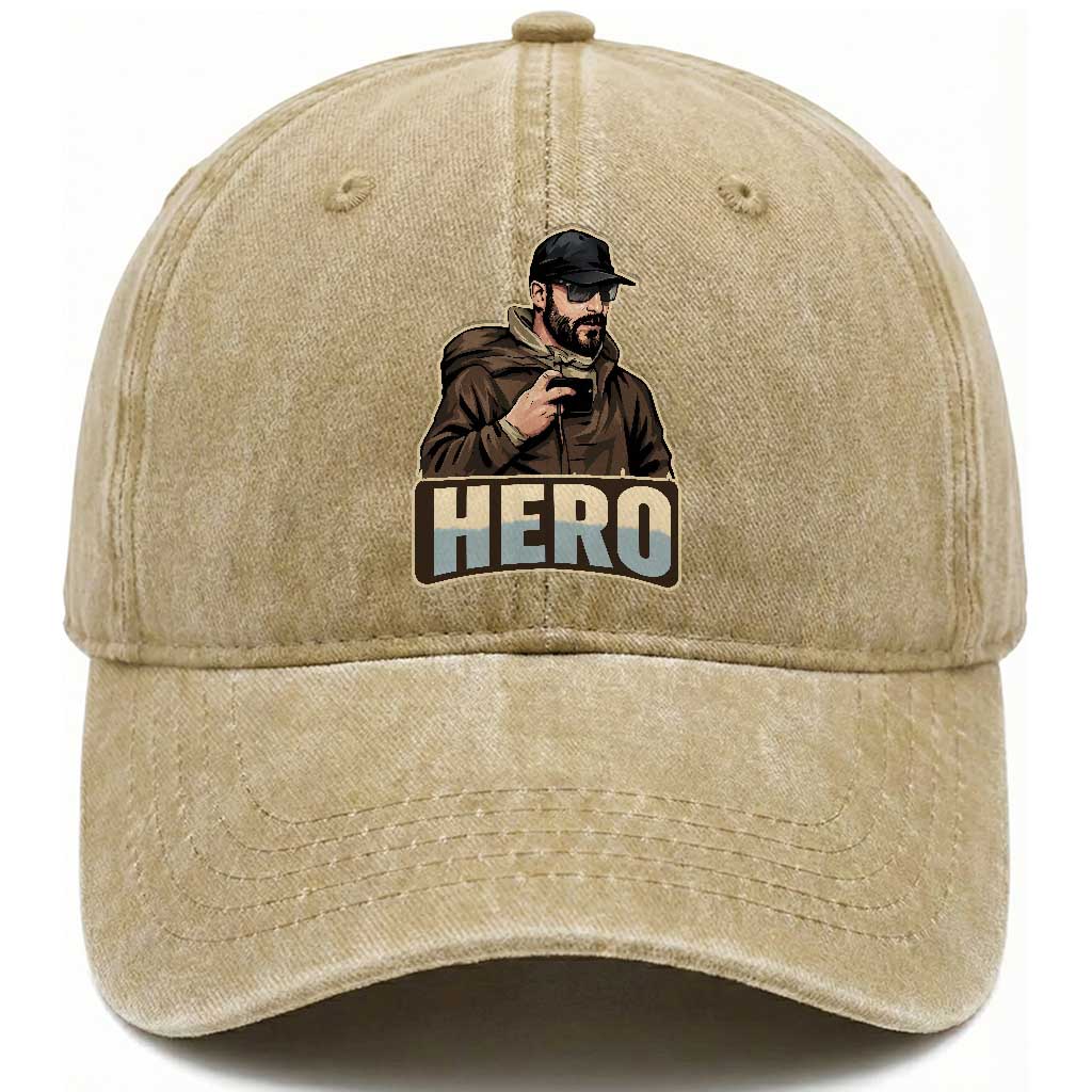Community Hero Alex Pretti Washed Cotton Baseball Cap Minneapolis Support Gift TS12 Print Your Wear