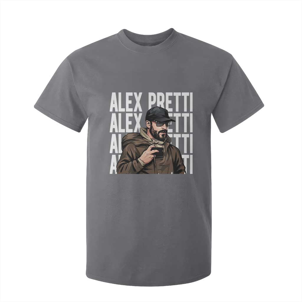 Alex Pretti T Shirt For Kid Minneapolis Hero Nurse Community Support Gift TS12 Charcoal Print Your Wear