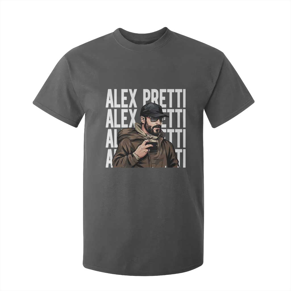 Alex Pretti T Shirt For Kid Minneapolis Hero Nurse Community Support Gift TS12 Dark Heather Print Your Wear