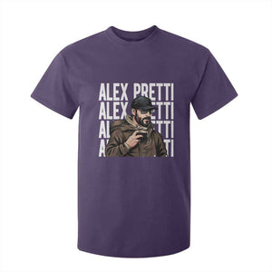 Alex Pretti T Shirt For Kid Minneapolis Hero Nurse Community Support Gift TS12 Purple Print Your Wear