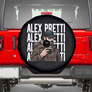 Alex Pretti Spare Tire Cover Minneapolis Hero Nurse Community Support Gift TS12 Black Print Your Wear