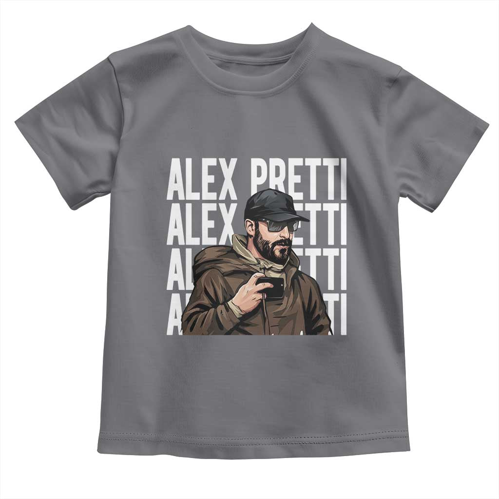 Alex Pretti Toddler T Shirt Minneapolis Hero Nurse Community Support Gift TS12 Charcoal Print Your Wear