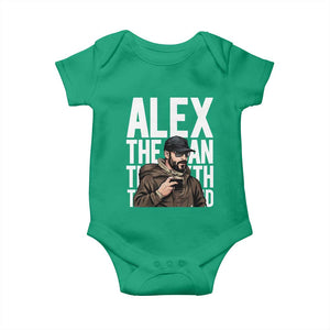 Alex Pretti Baby Onesie Alex The Man The Myth The Legend Vintage Gift TS12 Irish Green Print Your Wear
