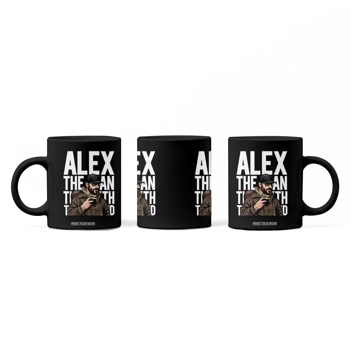 Alex Pretti Coffee Mug Alex The Man The Myth The Legend Vintage Gift TS12 Print Your Wear