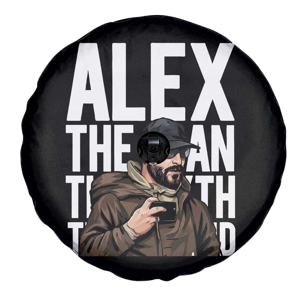 Alex Pretti Spare Tire Cover Alex The Man The Myth The Legend Vintage Gift TS12 Print Your Wear