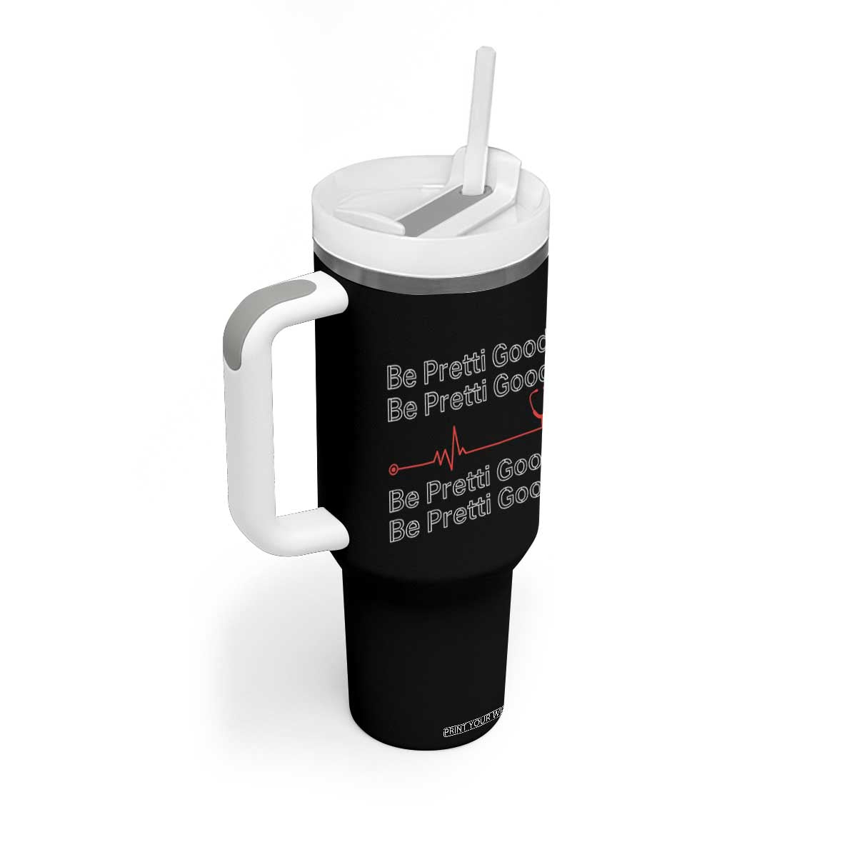 Be Pretti Good Tumbler With Handle Nurse Tribute Alex Pretti Healthcare Gift TS12 Print Your Wear