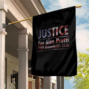Justice For Alex Pretti Garden Flag Minneapolis MN Tribute Gift TS12 Print Your Wear