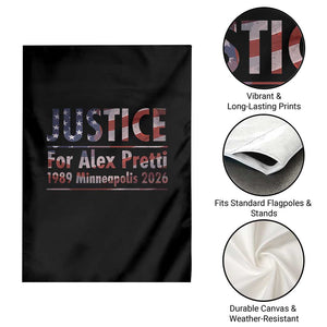 Justice For Alex Pretti Garden Flag Minneapolis MN Tribute Gift TS12 Print Your Wear