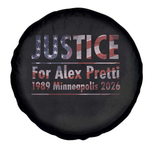 Justice For Alex Pretti Spare Tire Cover Minneapolis MN Tribute Gift TS12 Print Your Wear