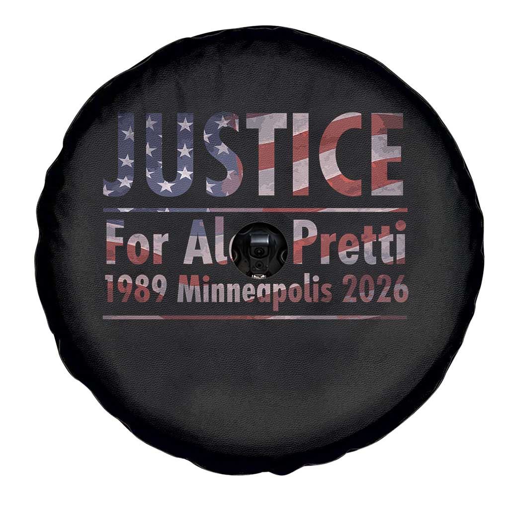 Justice For Alex Pretti Spare Tire Cover Minneapolis MN Tribute Gift TS12 Print Your Wear
