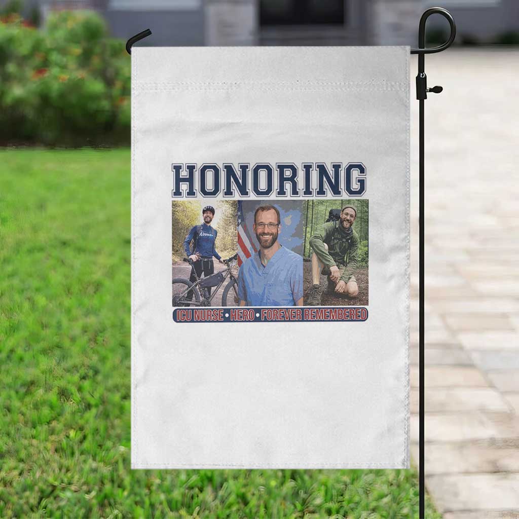 Honoring Alex Pretti Memorial Garden Flag ICU Nurse Hero Tribute Minneapolis TS12 Print Your Wear