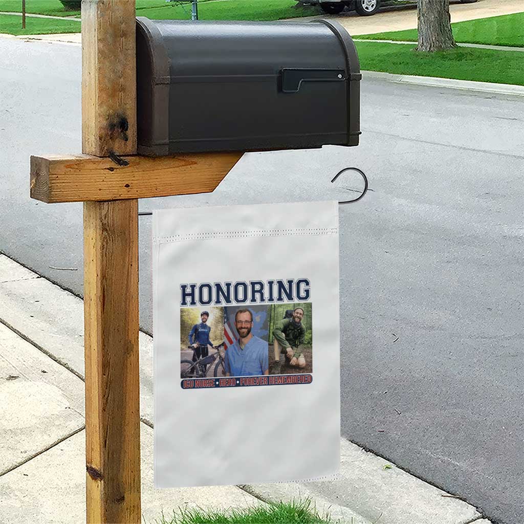 Honoring Alex Pretti Memorial Garden Flag ICU Nurse Hero Tribute Minneapolis TS12 Print Your Wear