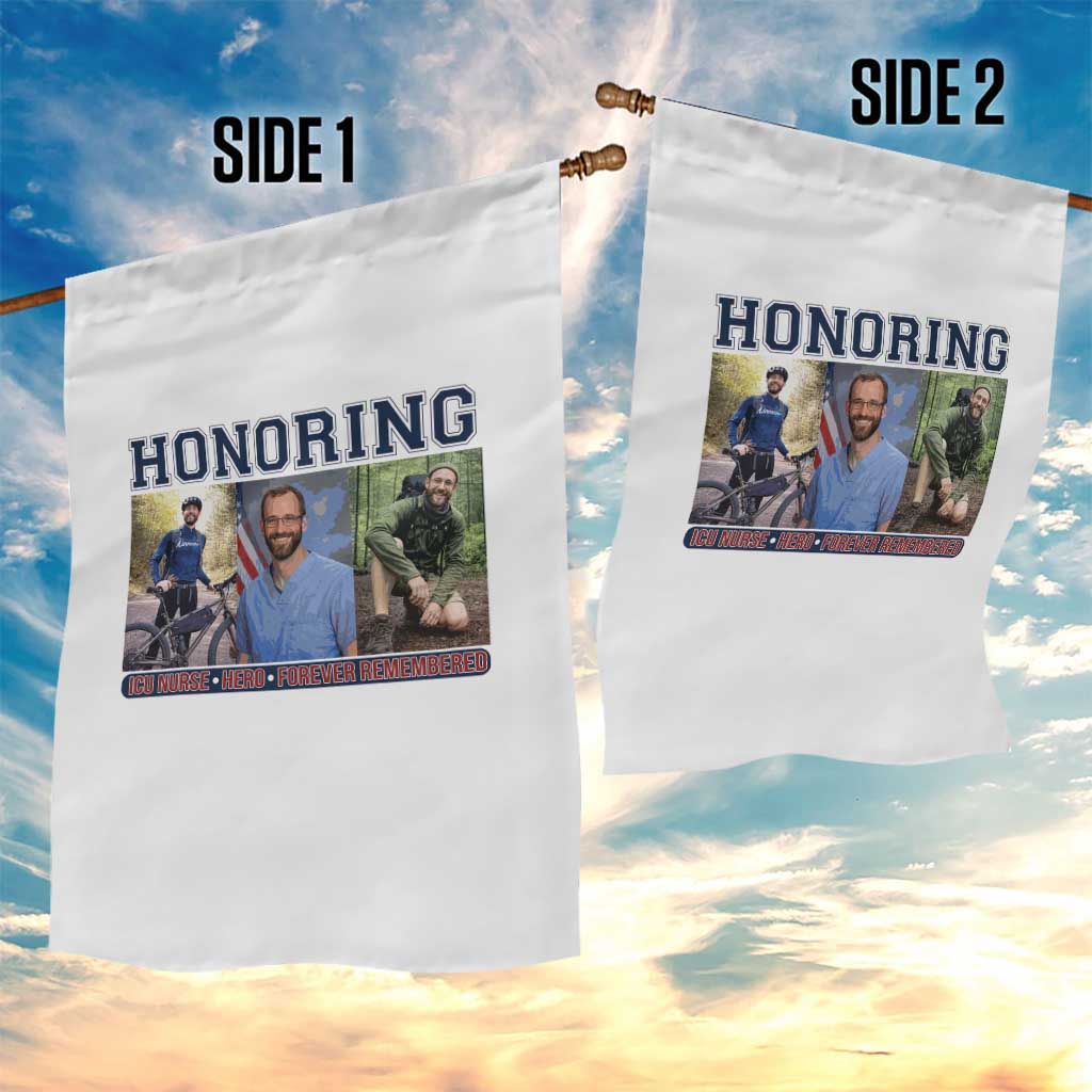 Honoring Alex Pretti Memorial Garden Flag ICU Nurse Hero Tribute Minneapolis TS12 Print Your Wear