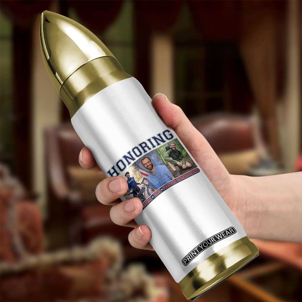 Honoring Alex Pretti Memorial Bullet Tumbler ICU Nurse Hero Tribute Minneapolis TS12 Print Your Wear