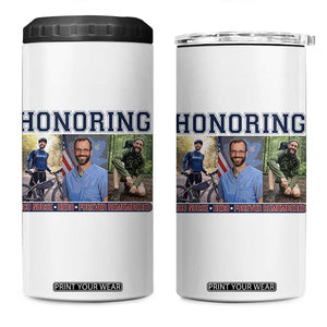 Honoring Alex Pretti Memorial 4 in 1 Can Cooler Tumbler ICU Nurse Hero Tribute Minneapolis TS12 One Size: 16 oz White Print Your Wear