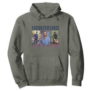 Honoring Alex Pretti Memorial Hoodie ICU Nurse Hero Tribute Minneapolis TS12 Military Green Print Your Wear