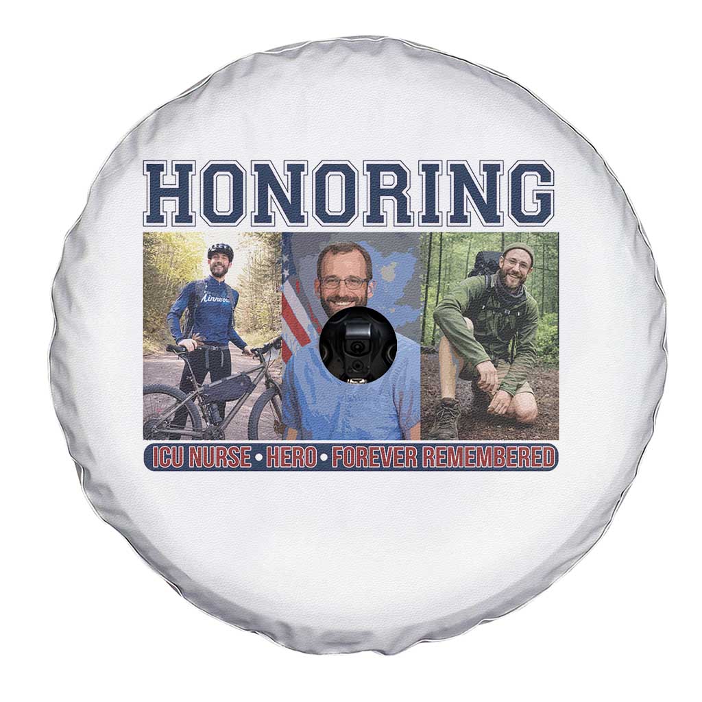 Honoring Alex Pretti Memorial Spare Tire Cover ICU Nurse Hero Tribute Minneapolis TS12 Print Your Wear