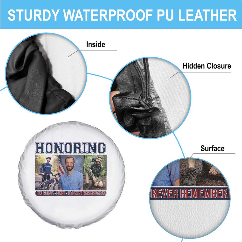 Honoring Alex Pretti Memorial Spare Tire Cover ICU Nurse Hero Tribute Minneapolis TS12 Print Your Wear