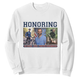 Honoring Alex Pretti Memorial Sweatshirt ICU Nurse Hero Tribute Minneapolis TS12 White Print Your Wear