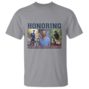 Honoring Alex Pretti Memorial T Shirt ICU Nurse Hero Tribute Minneapolis TS12 Sport Gray Print Your Wear