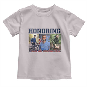 Honoring Alex Pretti Memorial Toddler T Shirt ICU Nurse Hero Tribute Minneapolis TS12 Ice Gray Print Your Wear
