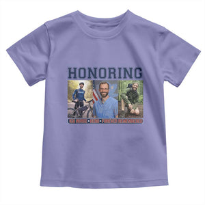 Honoring Alex Pretti Memorial Toddler T Shirt ICU Nurse Hero Tribute Minneapolis TS12 Violet Print Your Wear