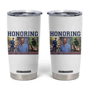 Honoring Alex Pretti Memorial Tumbler Cup ICU Nurse Hero Tribute Minneapolis TS12 White Print Your Wear