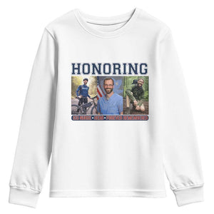 Honoring Alex Pretti Memorial Youth Sweatshirt ICU Nurse Hero Tribute Minneapolis TS12 White Print Your Wear