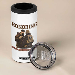 Honoring Alex Pretti ICU Nurse Tribute Support Gift 4 in 1 Can Cooler Tumbler TS12 Print Your Wear
