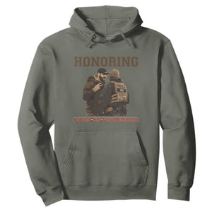 Honoring Alex Pretti ICU Nurse Tribute Support Gift Hoodie TS12 Military Green Print Your Wear