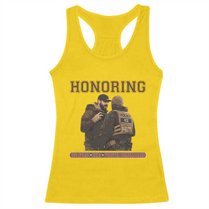 Honoring Alex Pretti ICU Nurse Tribute Support Gift Racerback Tank Top TS12 Daisy Print Your Wear