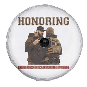 Honoring Alex Pretti ICU Nurse Tribute Support Gift Spare Tire Cover TS12 Print Your Wear