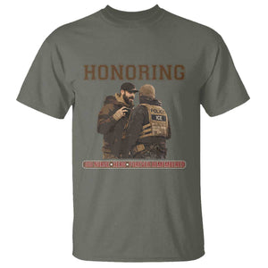 Honoring Alex Pretti ICU Nurse Tribute Support Gift T Shirt TS12 Military Green Print Your Wear