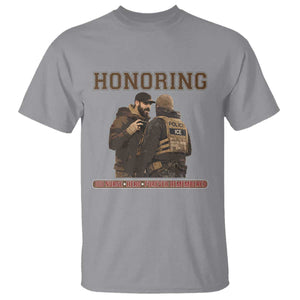 Honoring Alex Pretti ICU Nurse Tribute Support Gift T Shirt TS12 Sport Gray Print Your Wear