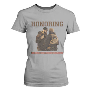 Honoring Alex Pretti ICU Nurse Tribute Support Gift T Shirt For Women TS12 Sport Gray Print Your Wear