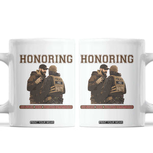 Honoring Alex Pretti ICU Nurse Tribute Support Gift Coffee Mug TS12 White Print Your Wear