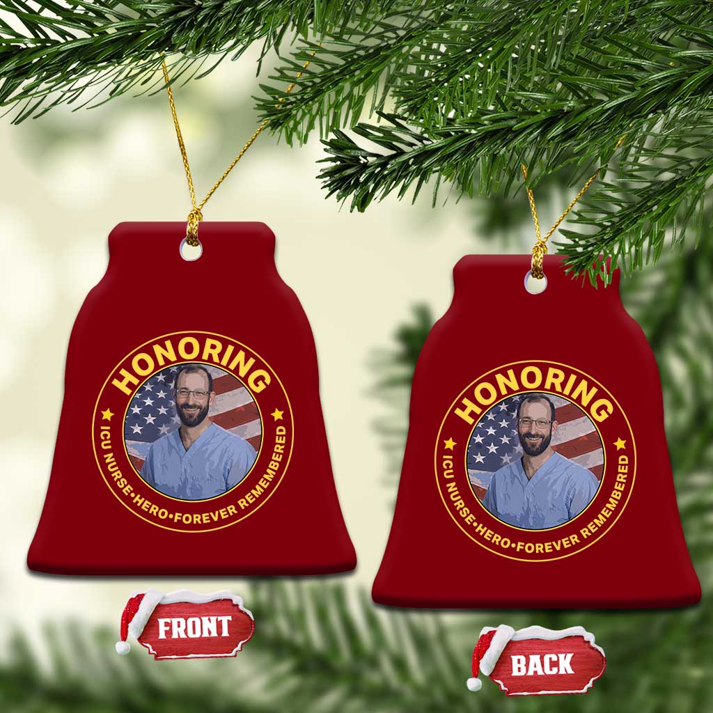 Alex Pretti Memorial Healthcare Hero Ceramic Ornament Minneapolis Support Gift TS12 Print Your Wear