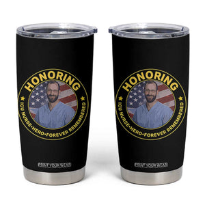 Alex Pretti Memorial Healthcare Hero Tumbler Cup Minneapolis Support Gift TS12 Black Print Your Wear