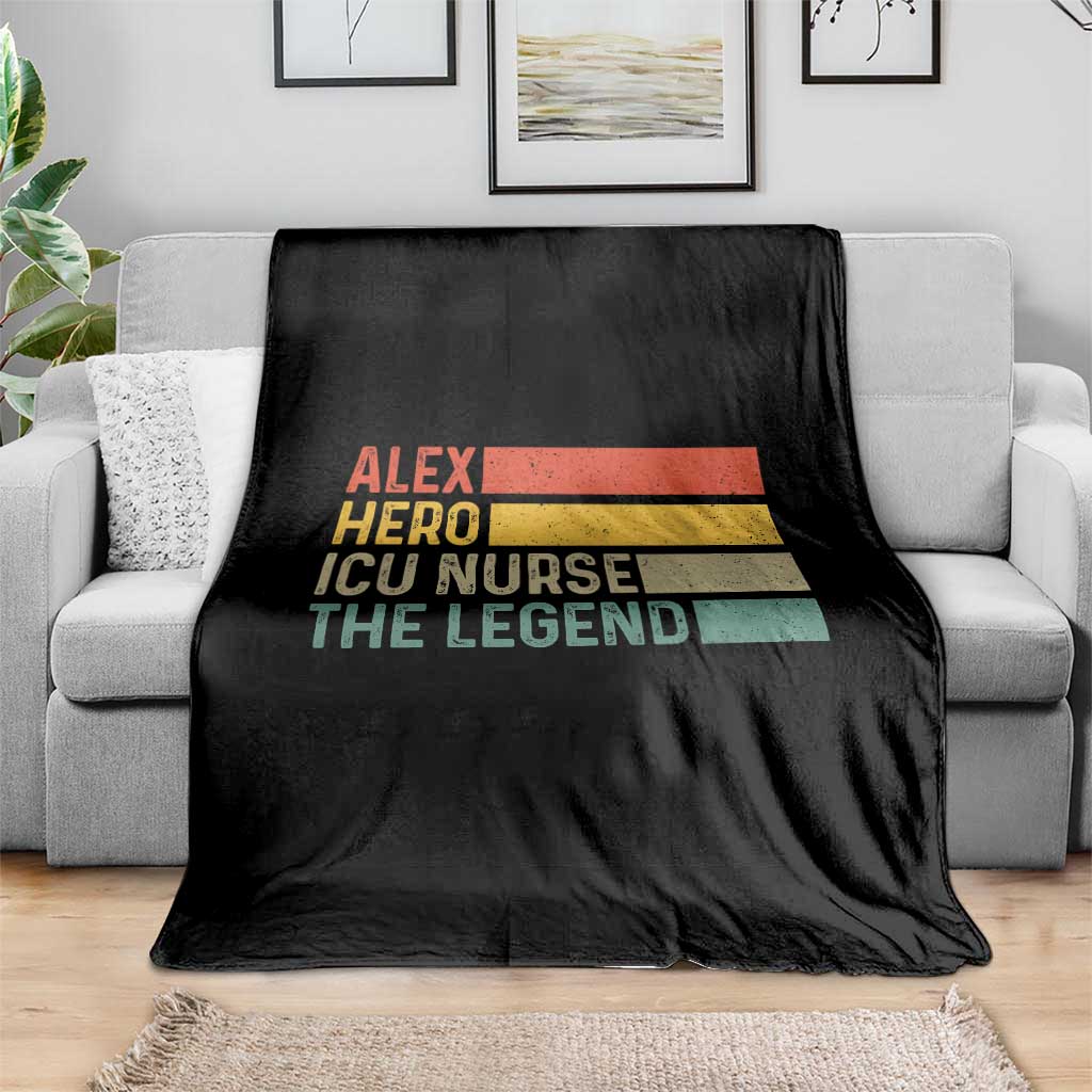Vintage Retro Gift Throw Blanket Vintage Retro Gift TS12 Print Your Wear