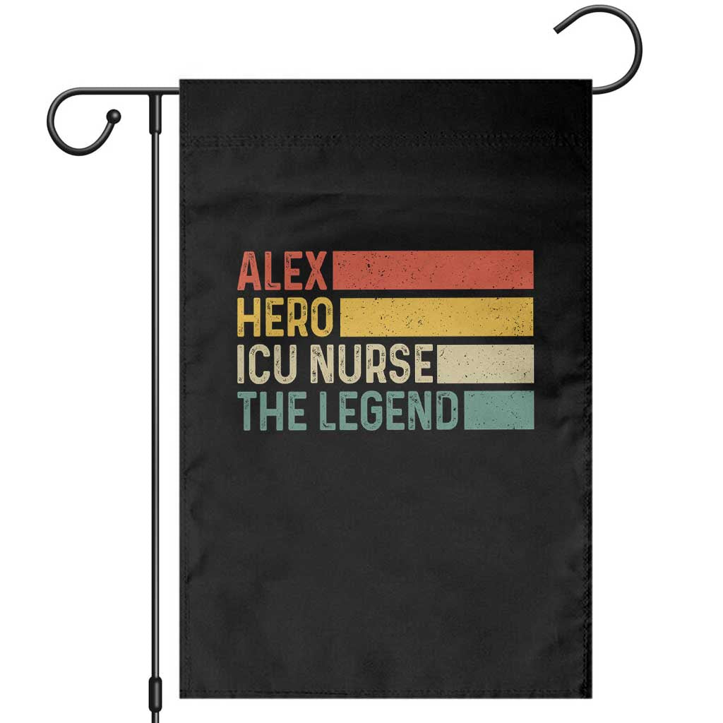 Vintage Retro Gift Garden Flag Vintage Retro Gift TS12 Black Print Your Wear
