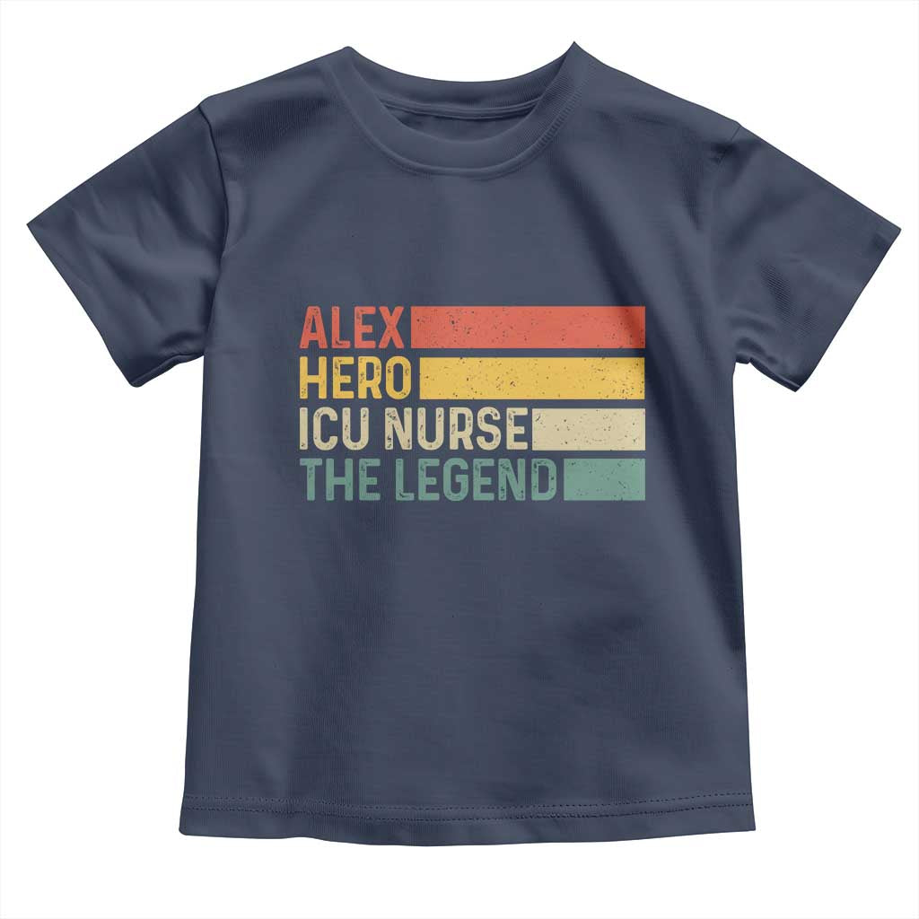 Vintage Retro Gift Toddler T Shirt Vintage Retro Gift TS12 Navy Print Your Wear