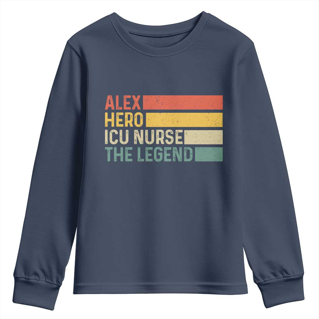 Vintage Retro Gift Youth Sweatshirt Vintage Retro Gift TS12 Navy Print Your Wear