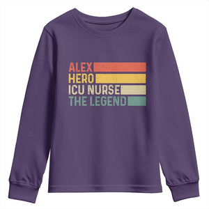 Vintage Retro Gift Youth Sweatshirt Vintage Retro Gift TS12 Purple Print Your Wear