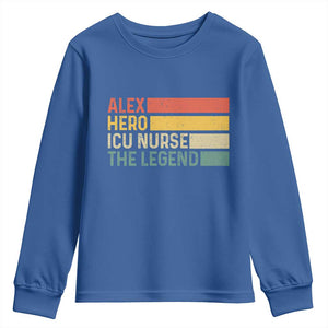 Vintage Retro Gift Youth Sweatshirt Vintage Retro Gift TS12 Royal Blue Print Your Wear