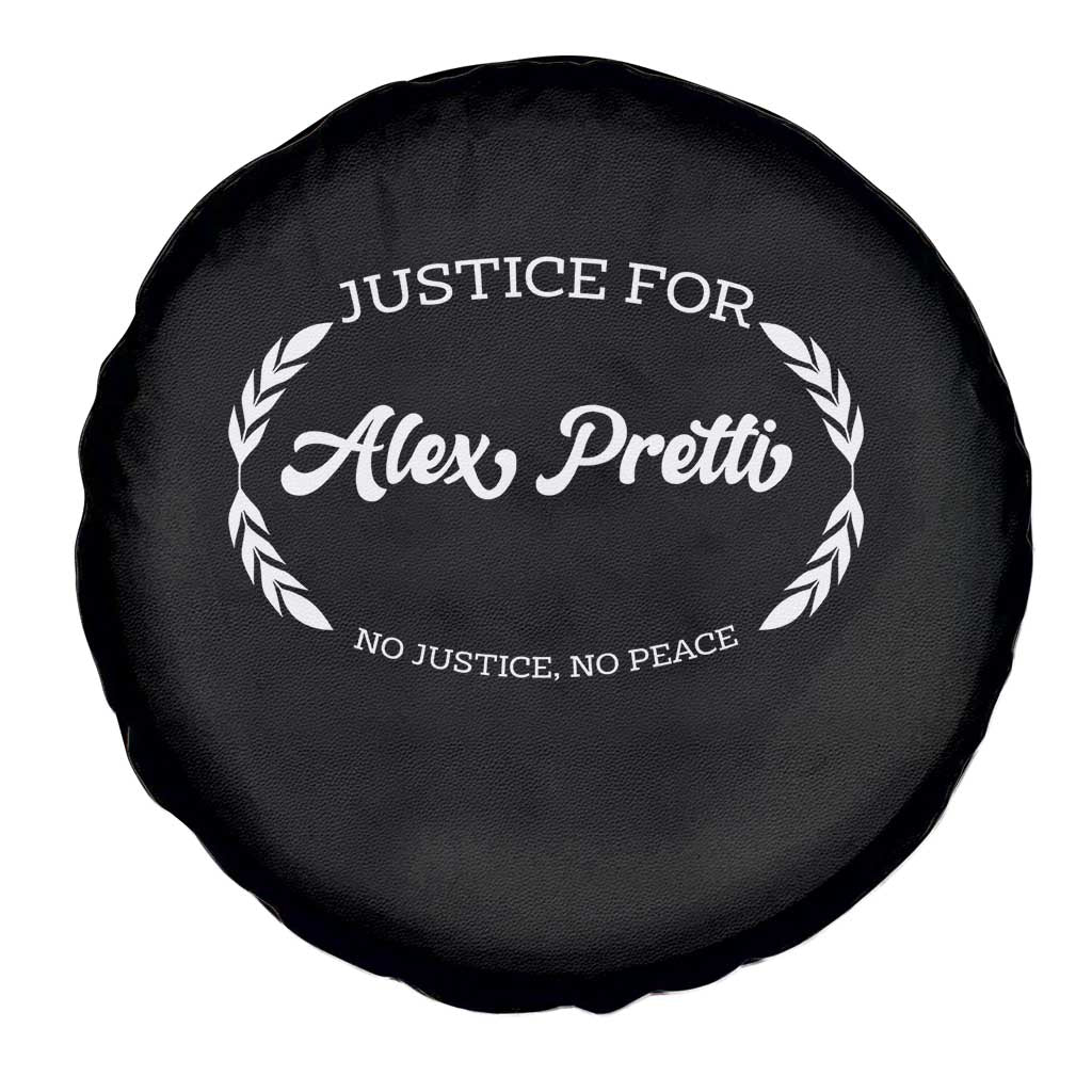 Justice For Alex Pretti Spare Tire Cover Abolish ICE Protest Minneapolis Support Gift TS12 Print Your Wear