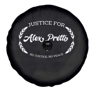 Justice For Alex Pretti Spare Tire Cover Abolish ICE Protest Minneapolis Support Gift TS12 Print Your Wear
