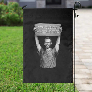 Ice Out Of Minneapolis Garden Flag Alex Pretti Memorial ICU Nurse Tribute Support TS12 Print Your Wear