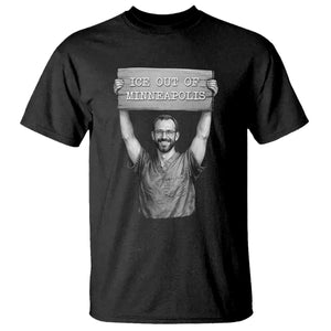 Ice Out Of Minneapolis T Shirt Alex Pretti Memorial ICU Nurse Tribute Support TS12 Black Print Your Wear